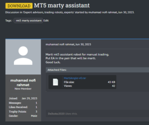 MT5 marty assistant