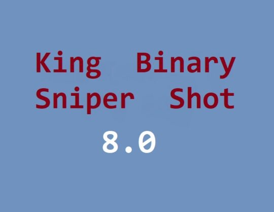 King Binary Sniper Shot 8.0 Indicator MT5