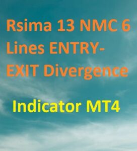 RSIMA 13 NMC 6 Lines ENTRY EXIT Divergence Indicator MT4