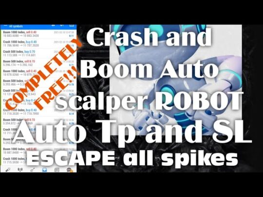Mr P Fx Crash and Boom Auto Scalper EA MT5