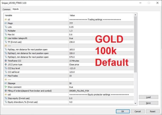 FT 4 GOLD EA V7.0 MT4 NODLL