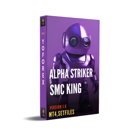 Alpha Striker SMC KING EA MT4 with SetFiles