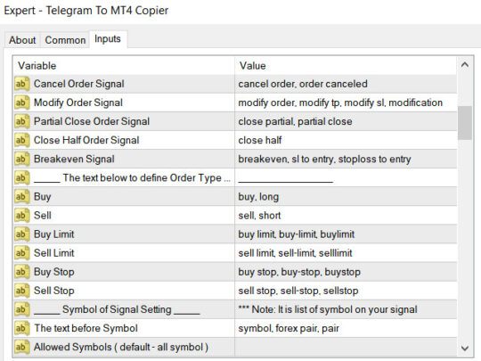 Telegram To MT4 Copier V6.32