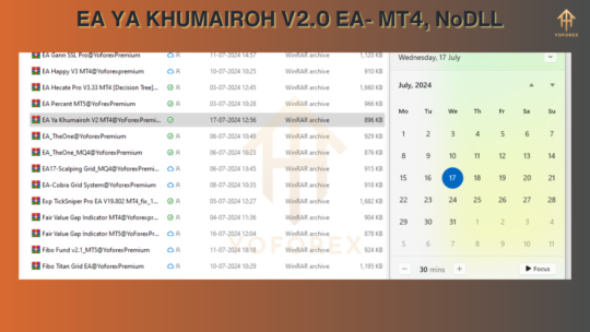 EA YA KHUMAIROH V2.0 MT4 NoDLL