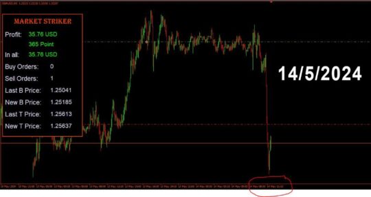 Market Striker EA V1.2 MT4 NoDLL