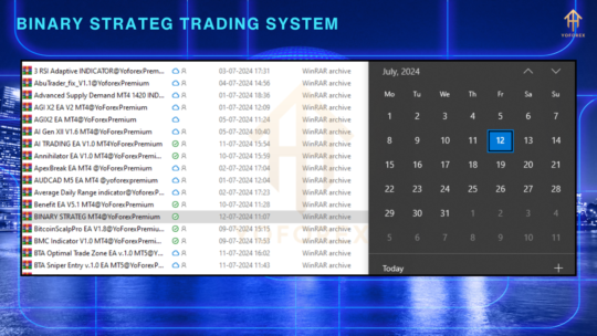 Binary Strateg Trading System Indicator MT4