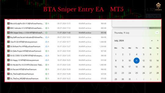 BTA Sniper Entry EA V1.0 MT4