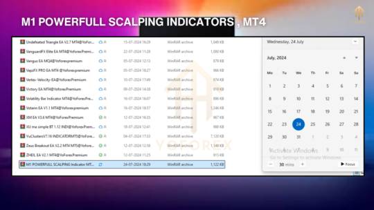 M1 Powerfull Scalping Indicators MT4