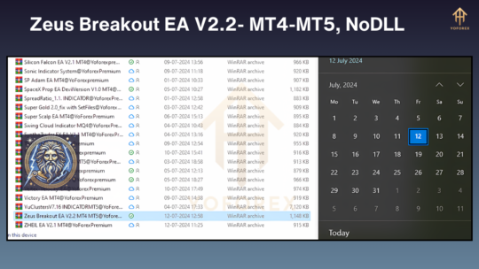 Zeus Breakout EA V2.2