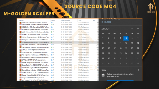 M-Golden Scalper Source Code