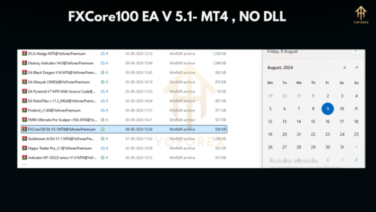 FXCore100 EA V5.1