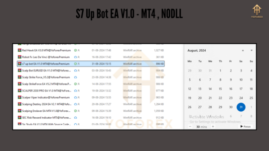 S7 Up Bot EA V1.0 MT4