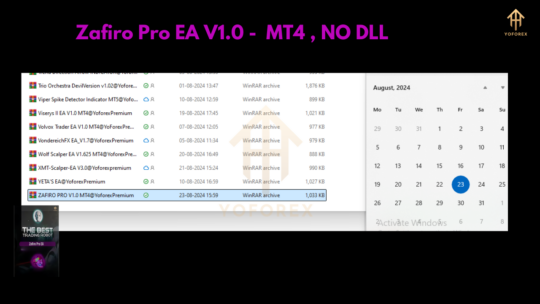 Zafiro Pro EA V1.0 MT4