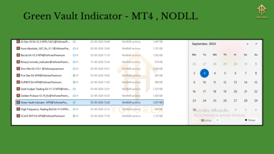 Green Vault Indicator MT4