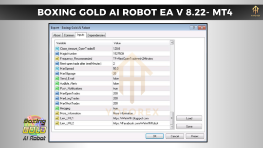 Boxing Gold AI Robot EA V 8.22