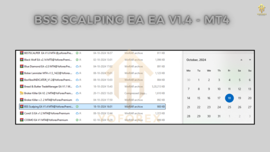 BSS Scalping EA V1.4 MT4