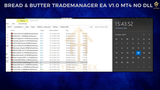 Bread & Butter TradeManager EA V1.0