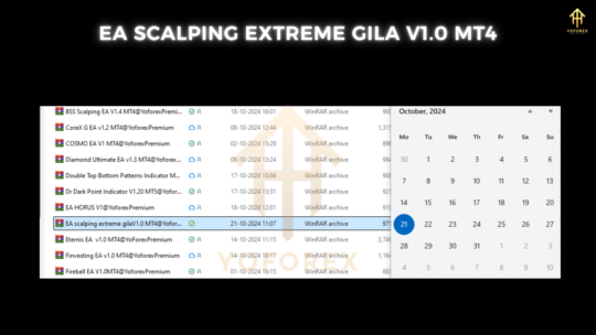 EA Scalping Extreme Gila V1.0 MT4