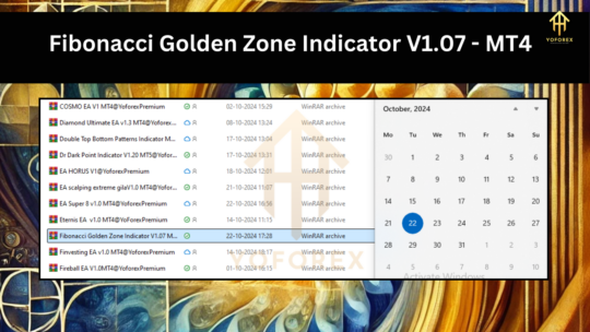 Fibonacci Golden Zone Indicator V1.07 MT4