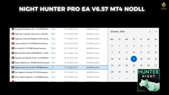 Night Hunter Pro EA V6.57 MT4