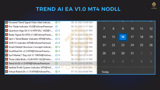 Trend AI EA v1.0