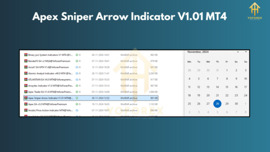 Apex Sniper Arrow Indicator V1.01 MT4