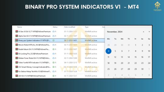 Binary Pro System Indicators V1 MT4