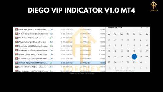 DIEGO VIP INDICATOR V1.0 MT4