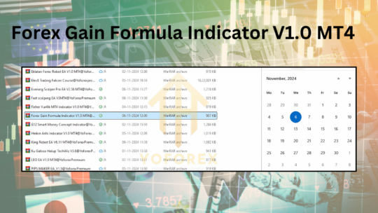 Forex Gain Formula Indicator V1.0 MT4