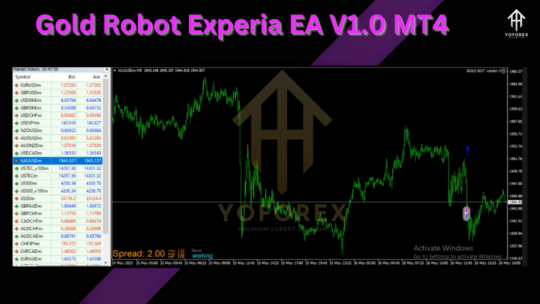 Gold Robot Experia EA V1.0