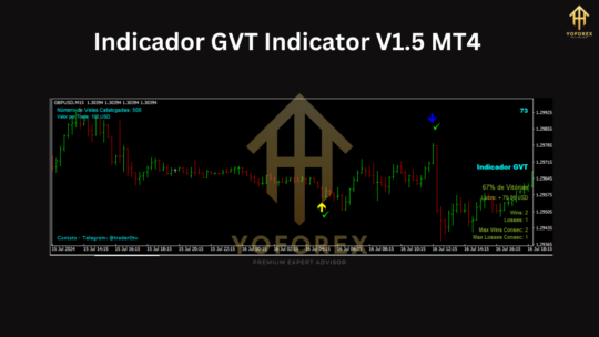 Indicador GVT Indicator V1.5 MT4