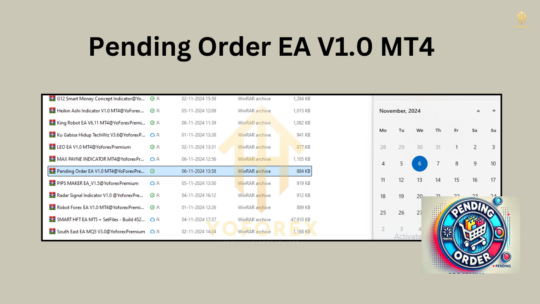 Pending Order EA V1.0