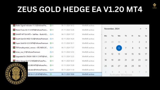 ZEUS GOLD HEDGE EA V1.20 MT4