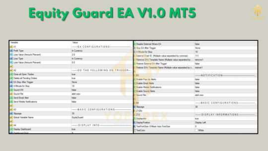 Equity Guard EA V1.0