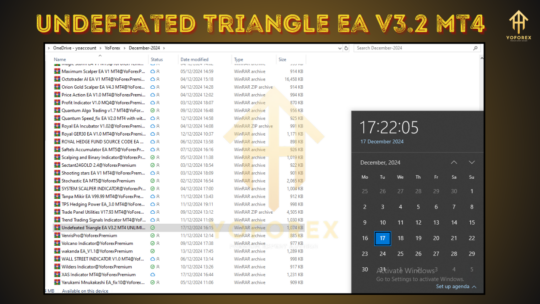 Undefeated Triangle EA V3.2