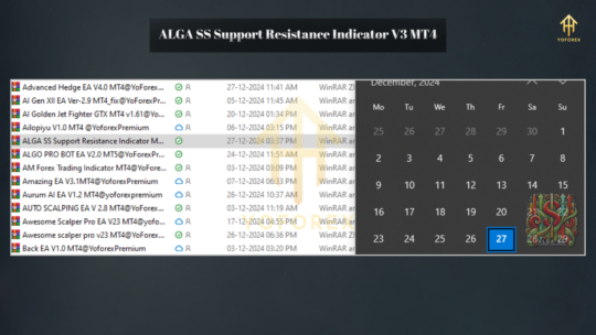 ALGA SS Support Resistance Indicator V3