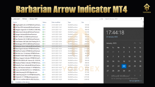 Barbarian Arrow Indicator