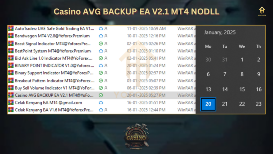 Casino AVG BACKUP EA V2.1