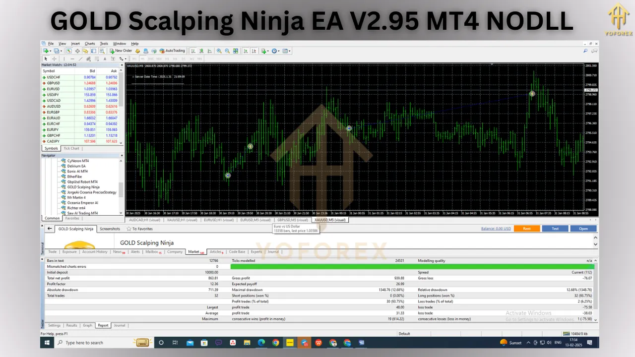 GOLD Scalping Ninja EA V2.95 4 GOLD Scalping Ninja EA V2.95