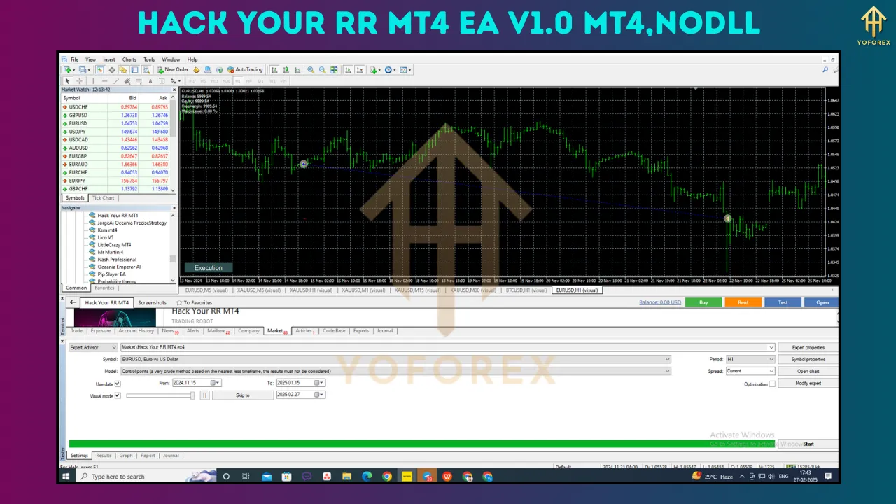 Hack Your RR MT4 EA V1.0 6 Hack Your RR MT4 EA V1.0