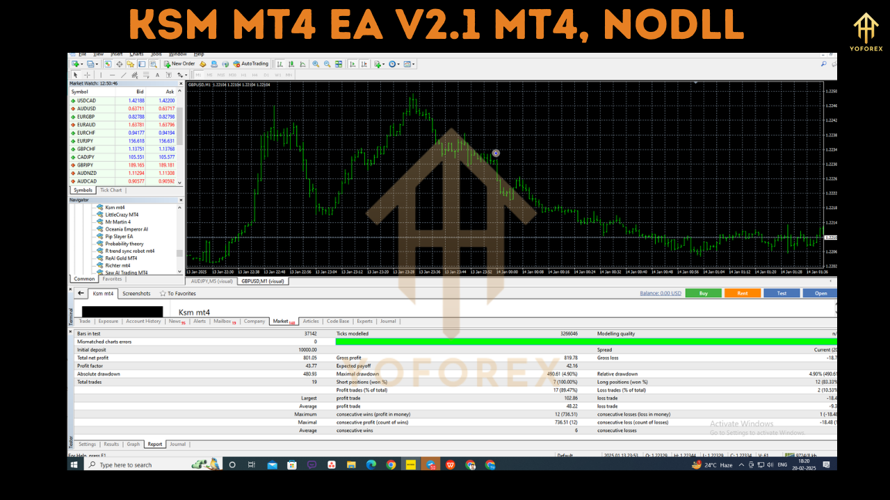 Ksm MT4 EA V2.1