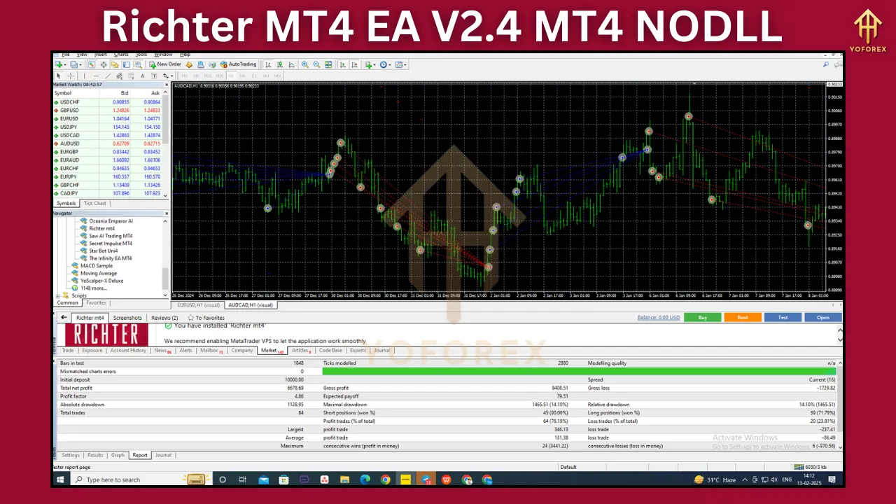 Richter MT4 EA V2.4 5 Richter MT4 EA V2.4