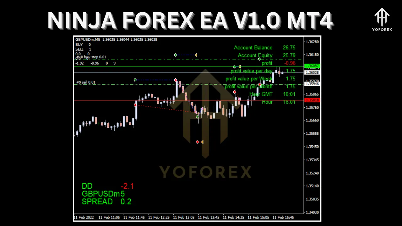 Ninja Forex EA V1.0 2 Ninja Forex EA V1.0