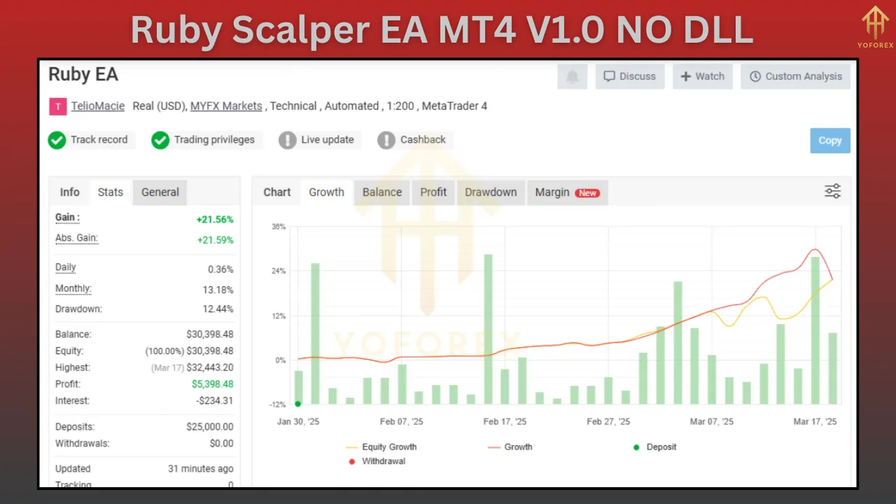 Ruby Scalper EA MT4 V1.0 2 Ruby Scalper EA MT4 V1.0
