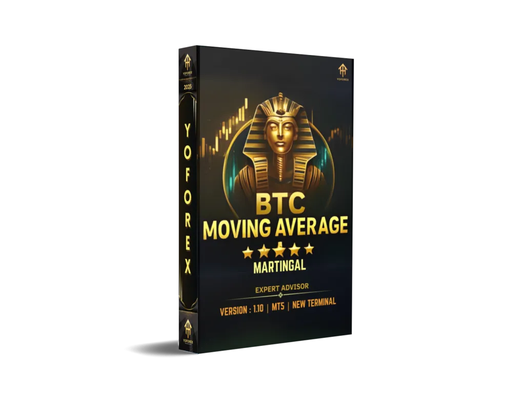 BTC Moving Avarage Martingal EA V1.10 MT4