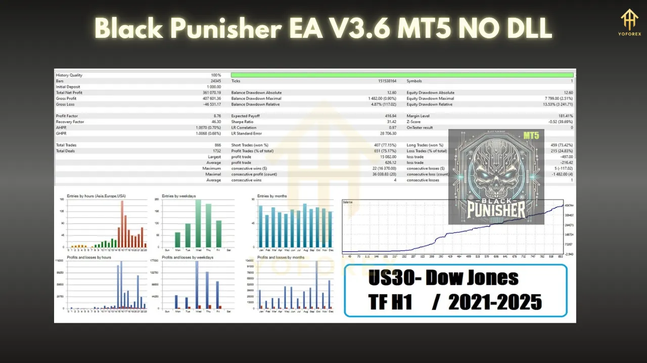 Black Punisher EA V3.6 MT5 – The Ultimate Expert Advisor for Automated Trading 6 Black Punisher EA V3.6 MT5