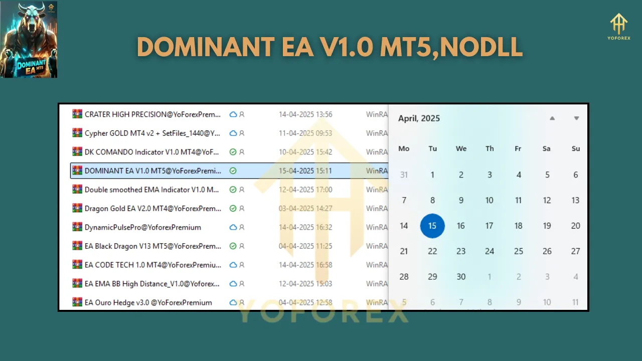 DOMINANT EA V1.0 MT5 3 DOMINANT EA V1.0 MT5
