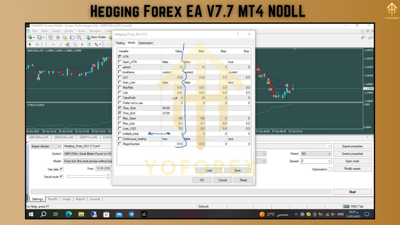 Hedging Forex EA V7.7 β The Ultimate Hedging Solution for Stable Forex Profits 3 Hedging Forex EA V7.7