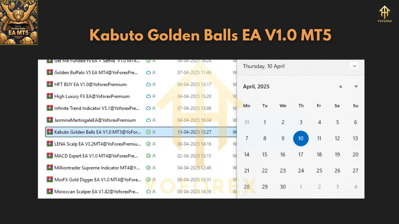 Kabuto Golden Balls EA V1.0 MT5 3 Kabuto Golden Balls EA V1.0 MT5