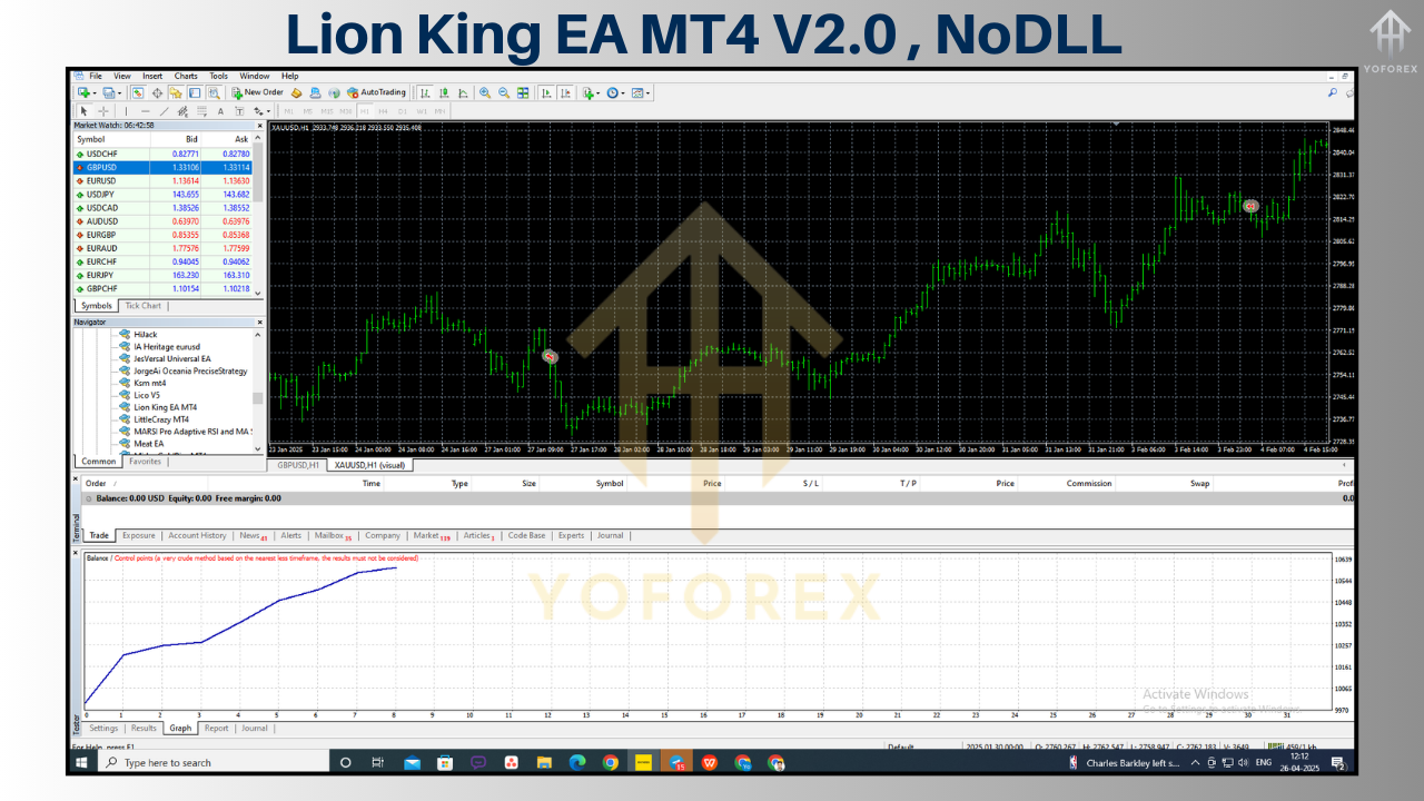 Lion King EA MT4 V2.0